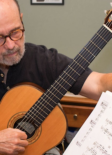 James Baird teaching guitar